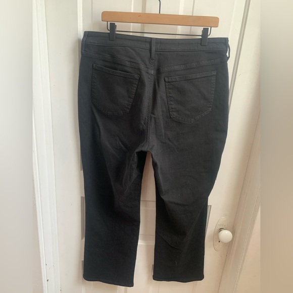 NYDJ Bailey Relaxed Black Jeans Size 12 - Picture 4 of 5